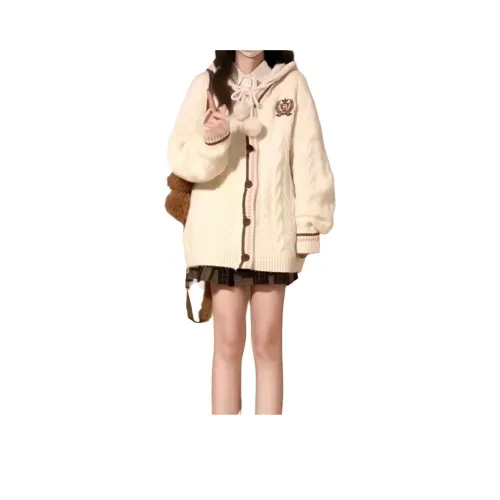 Amyway Кардиган с капюшоном женские трикотажные изделия