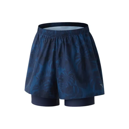 ANTA Плавательные шорты Мужские Светлый узор Синий