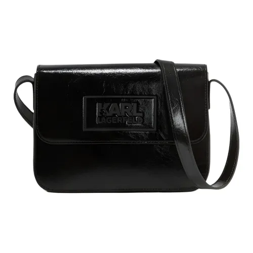 Сумка через плечо из полиуретана Karl Lagerfeld женская черная