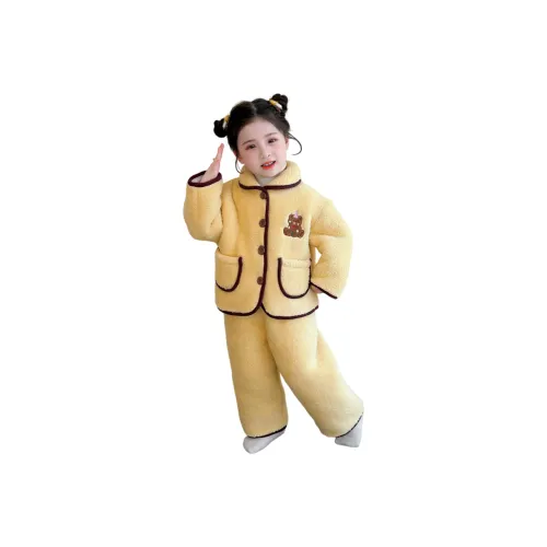 Qiao Ni Tong Домашняя одежда Набор для детей 3-7 лет