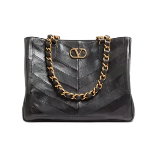 Valentino Напп-Кожа Сумка через плечо Женская Черная