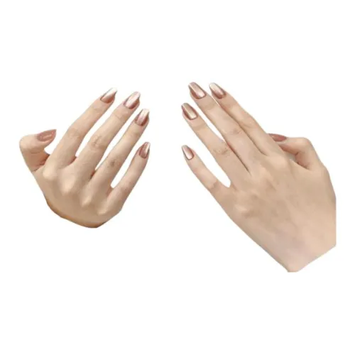 Fanze Мед Помело 20mm False Nail Короткий LADDER Овал Телесный Однотонный Кошачий глаз