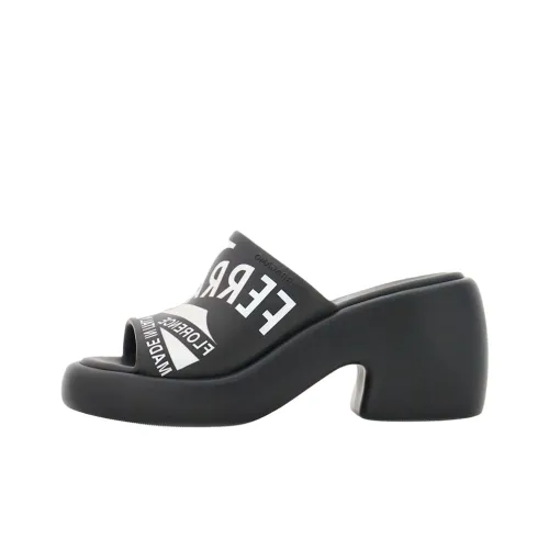 Ferragamo Слипоны 5,5 см Женские Черные