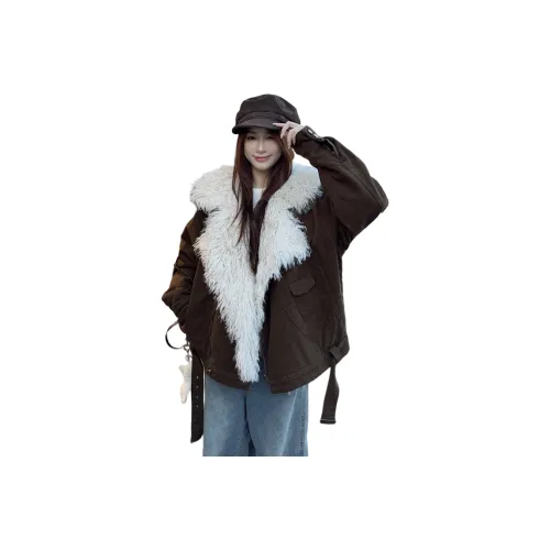 ZEKIKO STUDIO Хлопковый пуховик женский