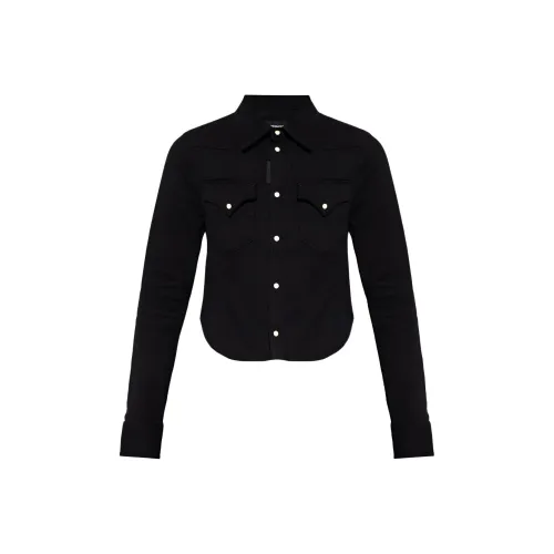DSQUARED 2 Черные Женские Рубашки
