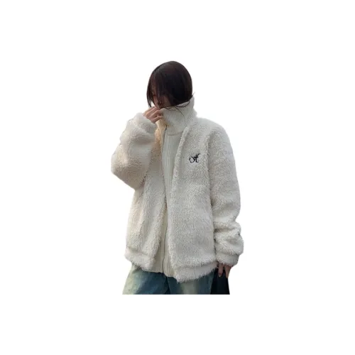 HAPG Экрю Женские Бархатные Куртки