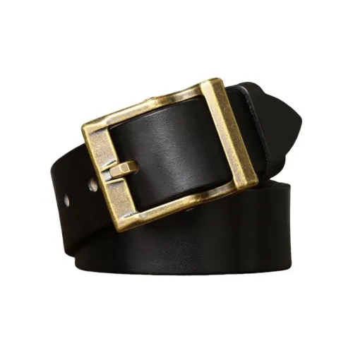 Devanro Первый слой Pure Коровья кожа Ремни Мужской 3,8 см