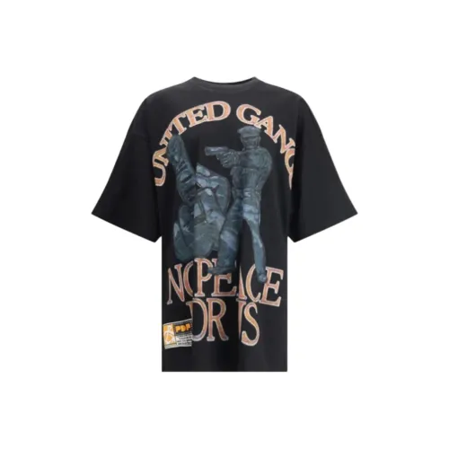 PDF Черные Мужские T-Рубашки