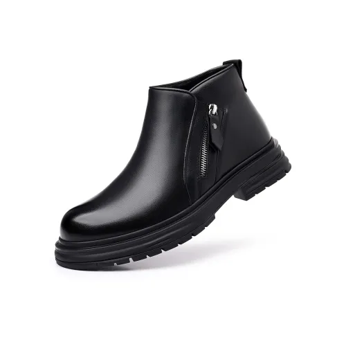ZUOSAISI Ботильоны Мужские Черные