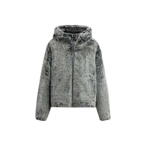 ZARA Collaboration Серый Зеленый Мужские Куртки