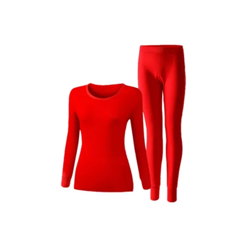 Flowers in water Термический комплект женский красный