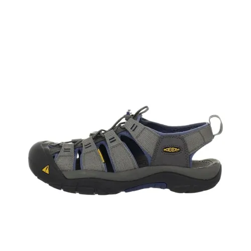 KEEN Newport H2 Водонепроницаемый Сцепление Поддержка Обувь для горных походов Мужская Серый