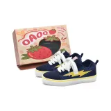 Темно-синий с флисовой подкладкой (белый шнурки) [премиум улучшенный - более удобный и прочный]