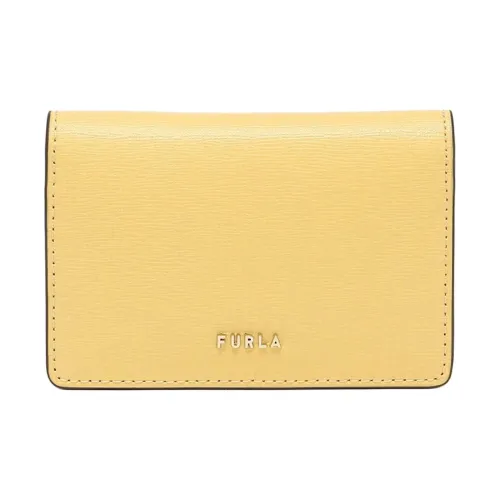 Furla Вавилон Кожа Монетница Маленький Женский Желтый