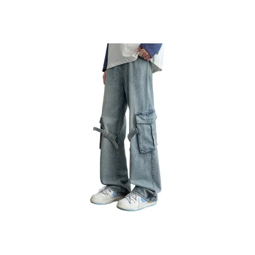 PWUE Синий Унисекс Джинсы