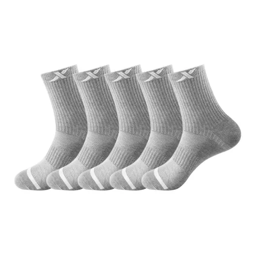 XTEP Осенние носки для бедра высокие унисекс упаковка из 3 пар