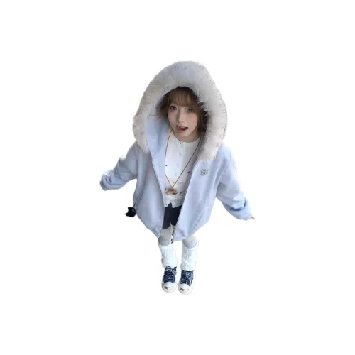 AHRTB Светло-синие Женские Свитшоты