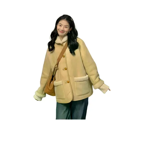 YOUSEKOO Хаки Женские пуховики