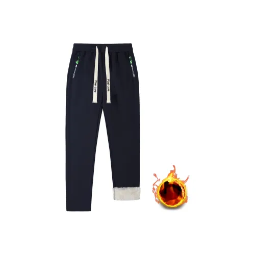 Pixel Cake Черный Унисекс Хлопок Брюки