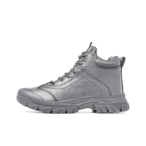 Черный короткий ботинок Martin с хвостом оленя мужской