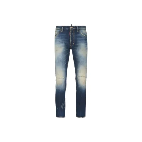 DSQUARED 2 Blue Men's Jeans DSQUARED 2 Синий Мужской Джинсы