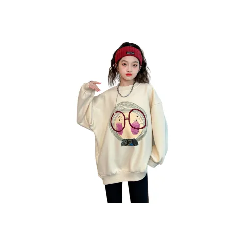 QIAONITONG Школьный возраст Свитшоты