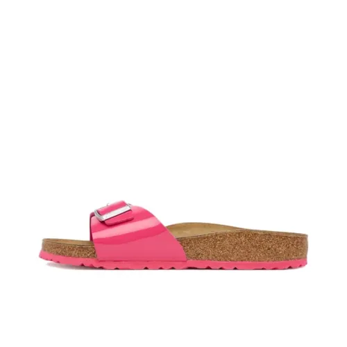 Шлепанцы Birkenstock Madrid женские розовые узкая версия