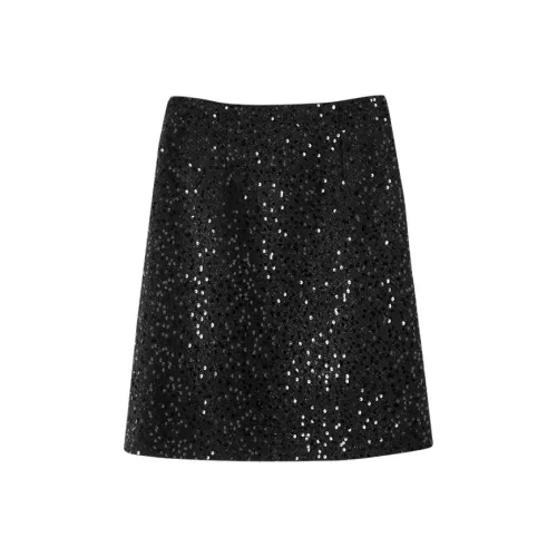 Late White Повседневные короткие юбки Женские