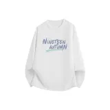 Белый пуховый футболка