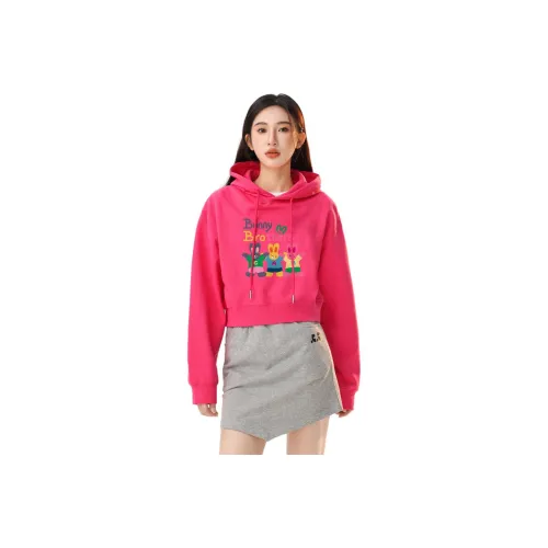 CCAABB Розовый Красный Унисекс Свитшоты