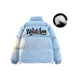 Светло-синий пуховик