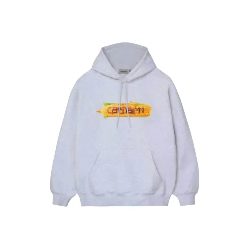 Carhartt WIP FW25 С капюшоном Hot COB Sweat Пепельный Вереск Свитшот Унисекс