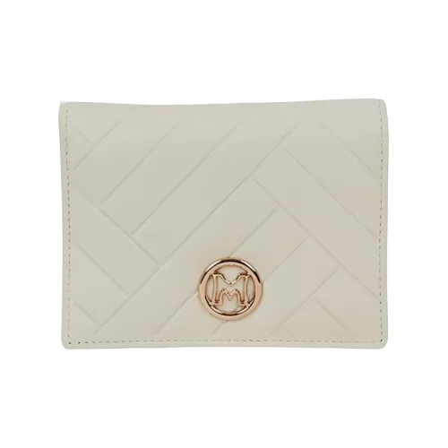 METROCITY Кожа Кошелек Женский Айвори