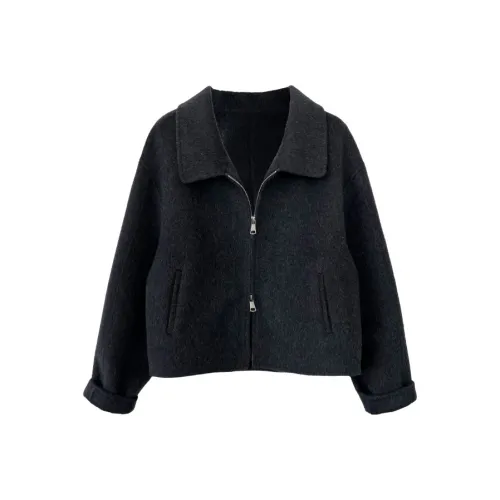 Hirono Journal Осенний Зимний Бархат Feel Пальто Женское