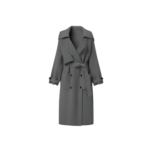 DITB Серый Женский Тренч