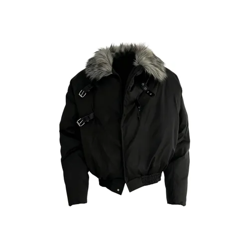 XUBAIHUO Черный Унисекс Пуховики