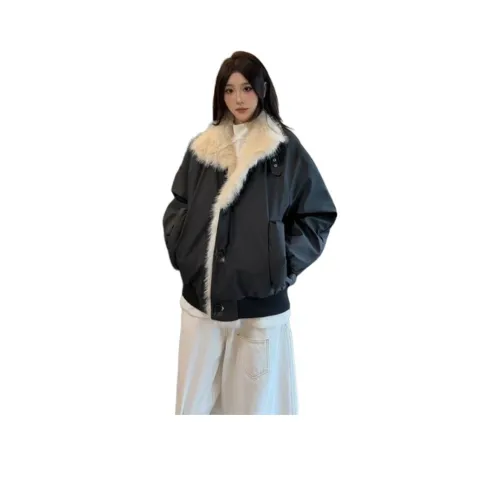 SHIGUANGLULU Хлопковый пуховик унисекс