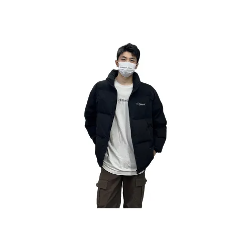 PODGORNOI Черный С подарками Съемный Металл Логотип Мужской Пуховик