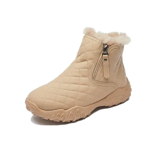 JOHLIN DREAM Флисовые утепленные сноубутсы с низким верхом устойчивые к истиранию женские