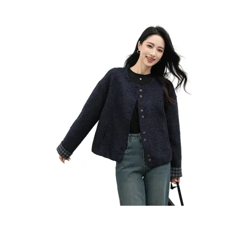 Shavani Осенне-зимний Бархат Feel Пальто Женское