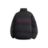 Чёрный (Красный текст)