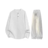 Белый топ + бело-серый K