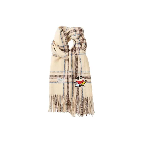 Crayon Shinchan Полиэстер Трикотаж Шарфы Женские