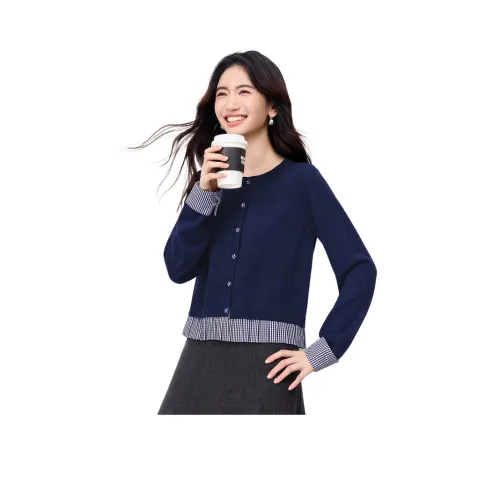 SENTUBILA Темно-синий женский трикотаж