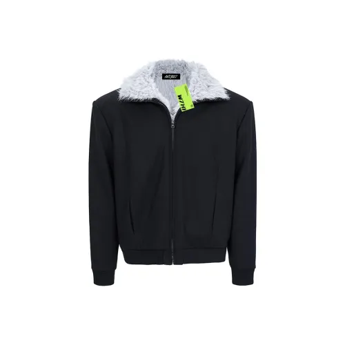 W7H1 Черный Унисекс Пуховики