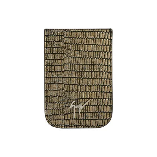 Giuseppe Zanotti GZ Кожа Картхолдер Женские Бронза