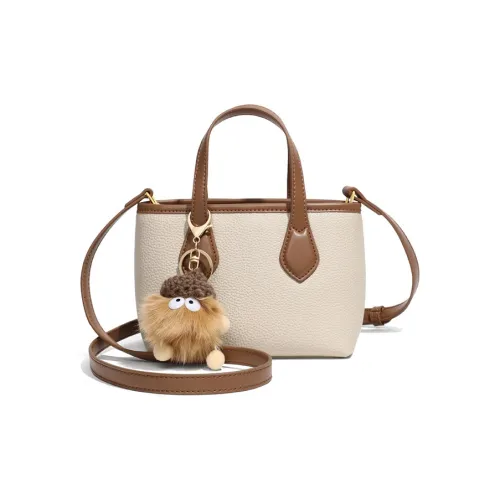 Younger Song Сумка из коровьей кожи женский молочно-белый