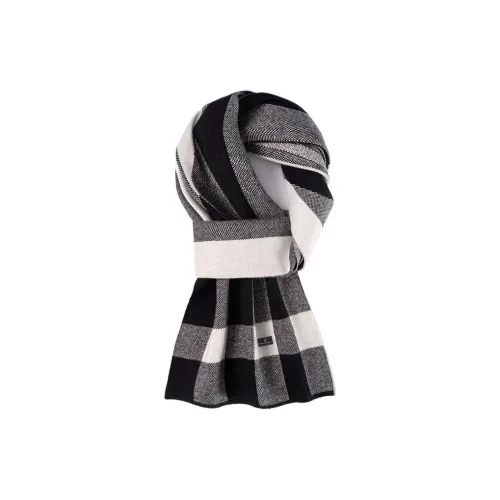 Maserati Кашемировая смесь Классический Мягкий Минималистский стиль Мода Универсальный Элегантный Утонченный Дизайн Шарф из трикотажа Унисекс