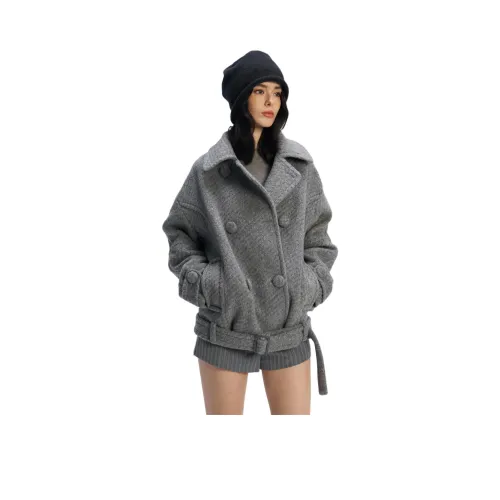 SENSORY GARDENS Серый Женский Пальто