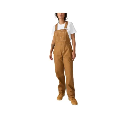 Dickies Коричневый Женские Комбинезоны